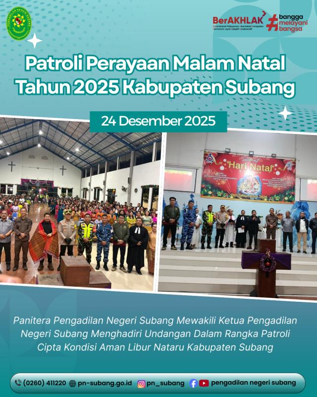 Patroli Penyerahan Malam Natal Th 2025 Patroli Penyerahan Malam Natal Th 2025