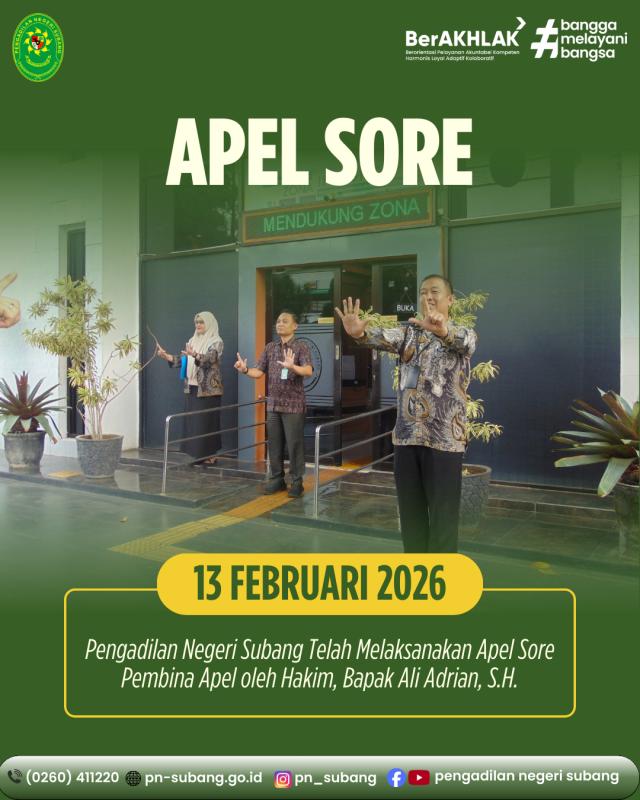 Apel Sore Apel Sore