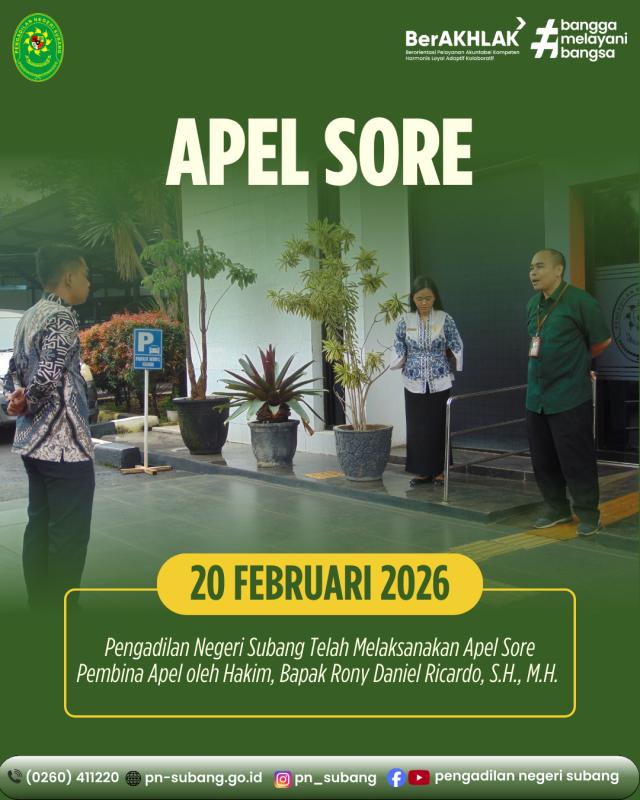 Apel Sore Apel Sore