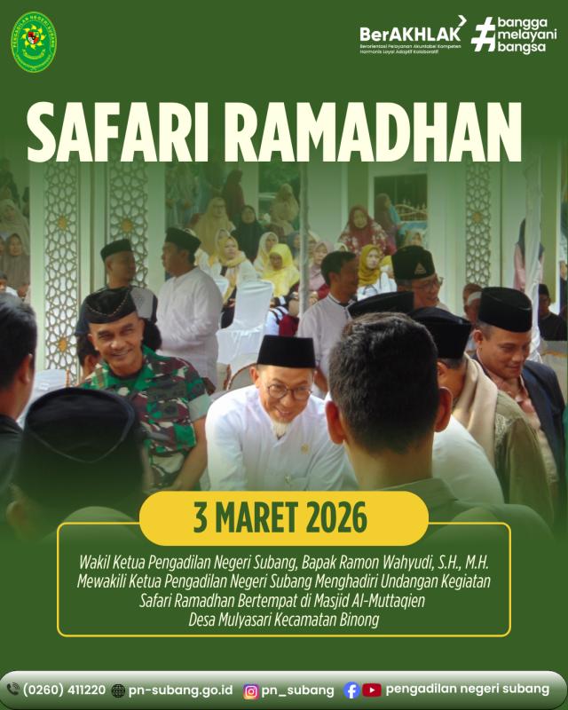 Safari Ramadhan Safari Ramadhan