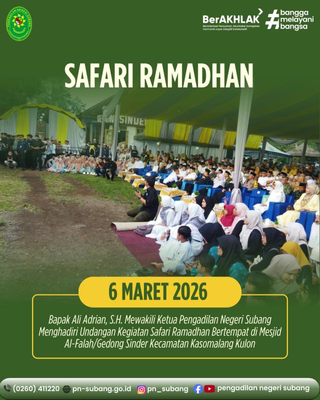 Safari Ramadhan Safari Ramadhan