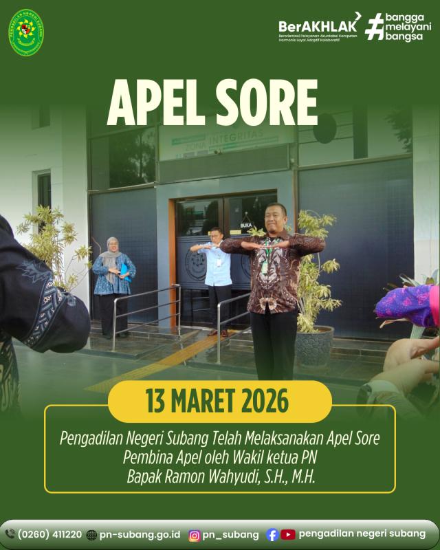 Apel Sore Apel Sore