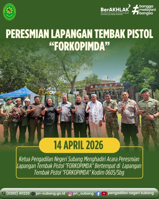 Peresmian Lapangan Temmbak Peresmian Lapangan Temmbak