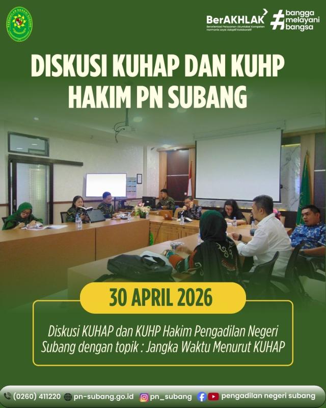 Diskusi KUHAP dan KUHP Diskusi KUHAP dan KUHP