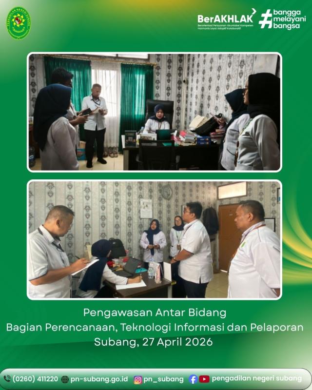Pengawasan Antar Bidang