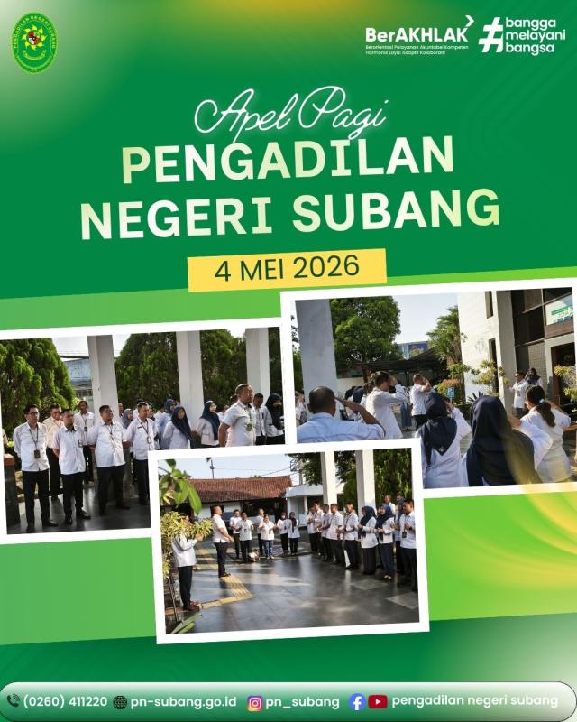 Apel Pagi Apel Pagi