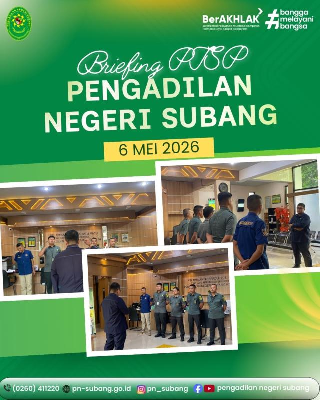 Briefing PTSP Briefing PTSP