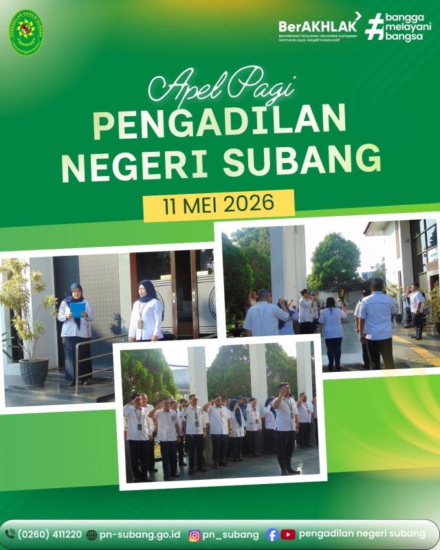 Apel Pagi Apel Pagi
