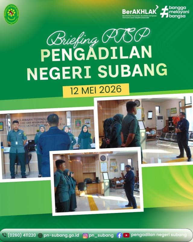 Briefing PTSP Briefing PTSP
