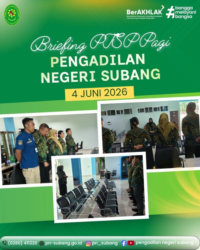 Briefing PTSP Briefing PTSP