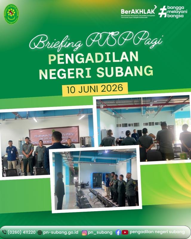 Briefing PTSP Briefing PTSP