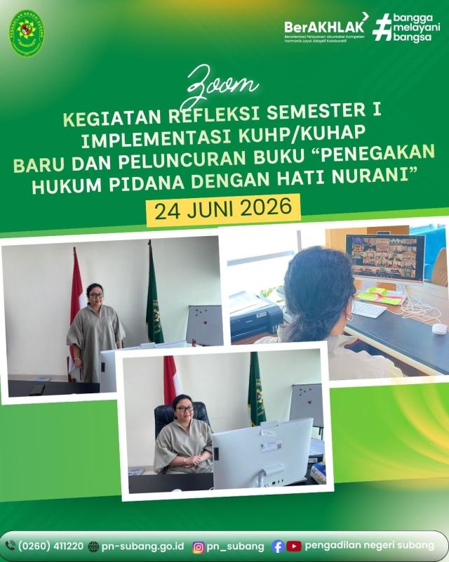 Zoom Implementasi KUHP/KUHAP semester I Zoom Implementasi KUHP/KUHAP semester I
