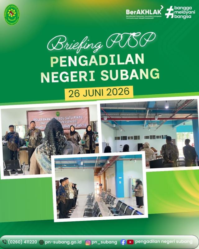 Briefing PTSP Briefing PTSP