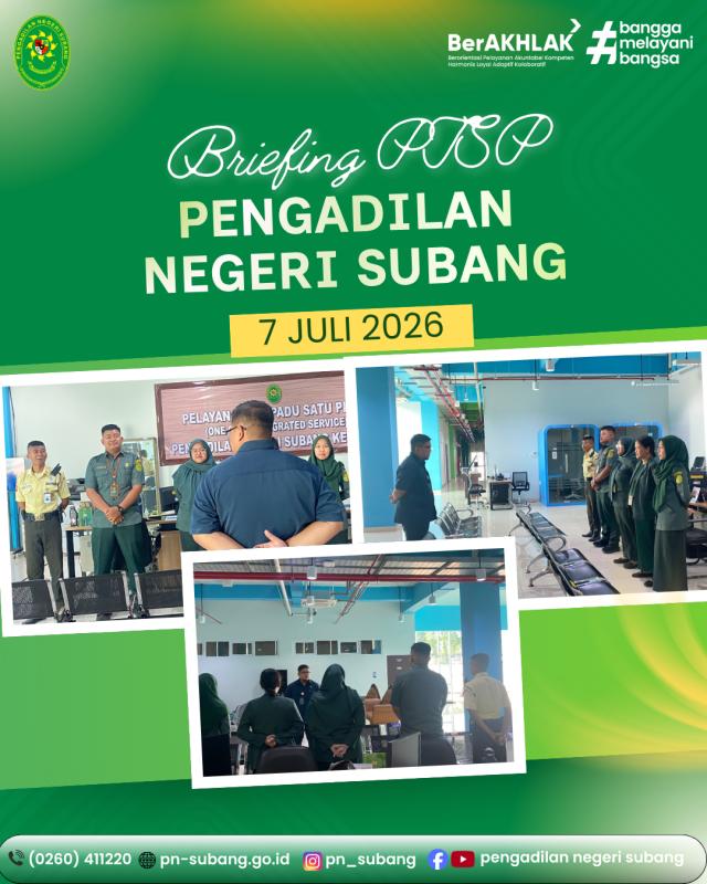 Briefing PTSP Briefing PTSP