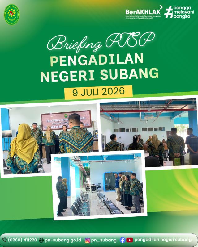 Briefing PTSP Briefing PTSP