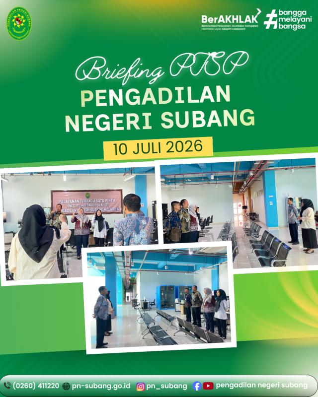 Briefing PTSP Briefing PTSP