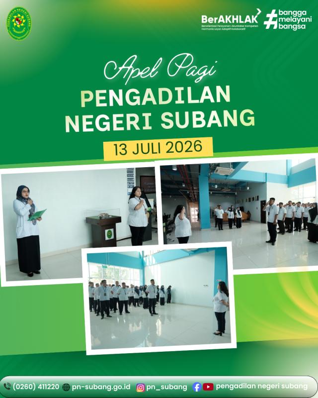 Apel Pagi Apel Pagi