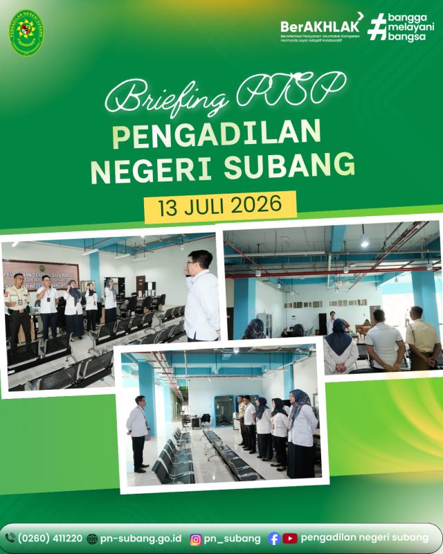 Briefing PTSP Briefing PTSP
