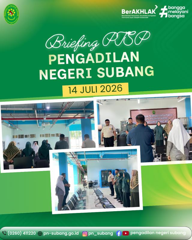 Briefing PTSP Briefing PTSP