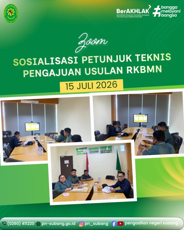 Zoom Sosialisasi Juknis Pengajuan Usulan RKBM Zoom Sosialisasi Juknis Pengajuan Usulan RKBM