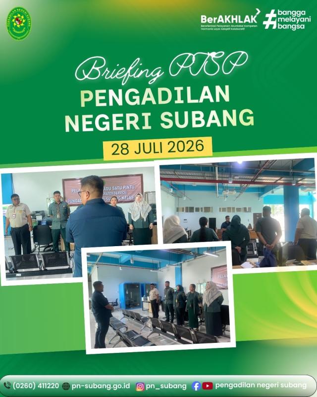 Briefing PTSP Briefing PTSP