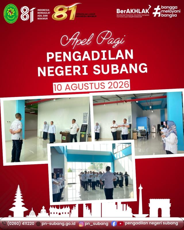Apel Pagi Apel Pagi