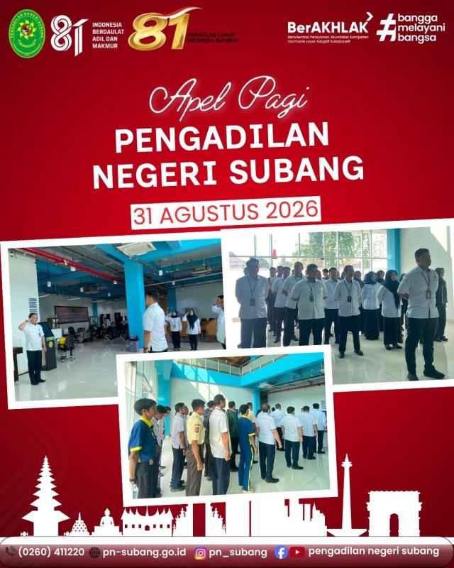 Apel Pagi Apel Pagi